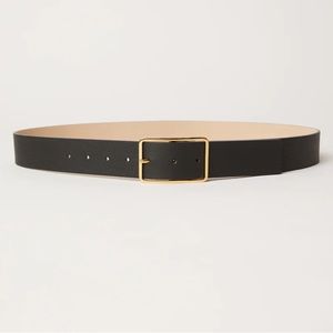 B-LOW the BELT Milla Black Leather Hip Belt Sz Small